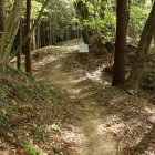 大手道の堀切2つ目