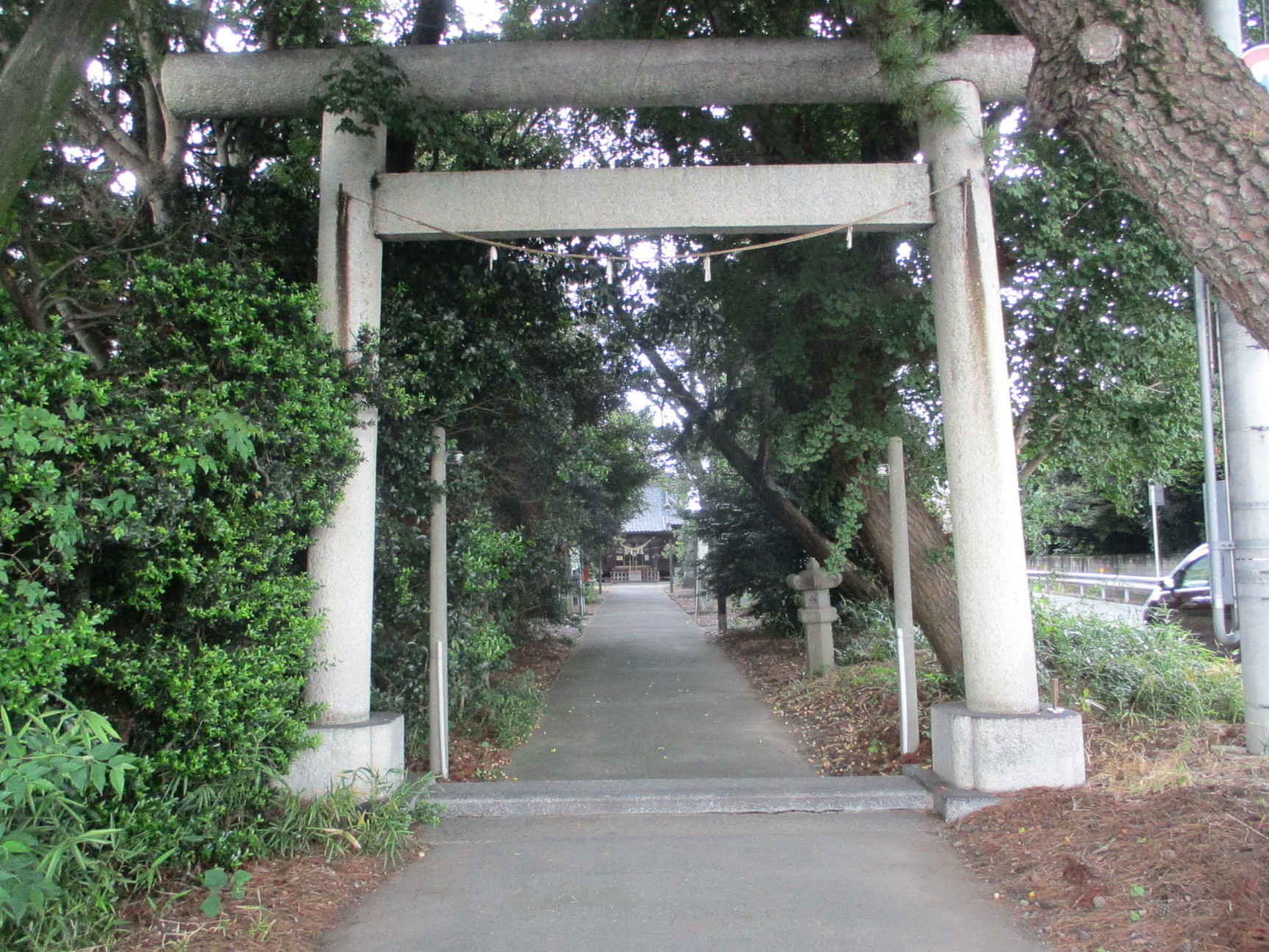 飯玉神社 参道