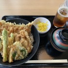 道の駅もんじゅの名物のてっくい天丼