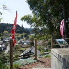 目の前には中山道