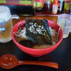 ⑧	人吉ICそば「龍風」の豚骨ラーメン