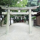 ④菅田比売神社鳥居前