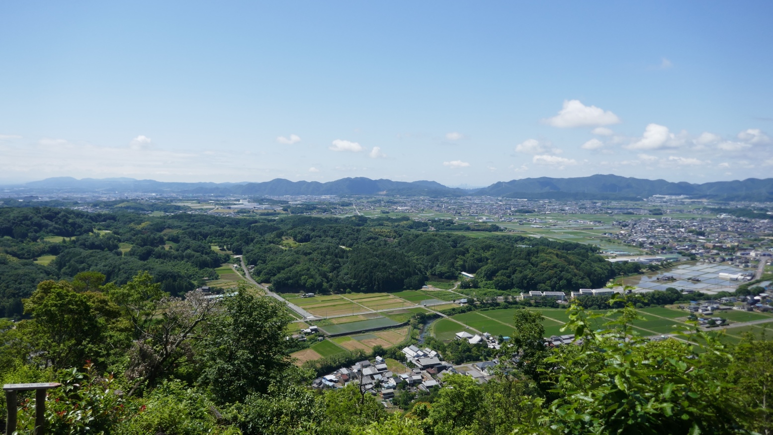 主郭よりの眺望