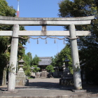 白髭神社参道前の大鳥居