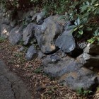 ④	島津義弘陣跡の石垣