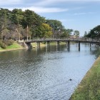 水堀と極楽橋