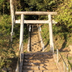 長沼市民の森公園登り口の稲荷神社鳥居