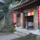 甲山寺境内の登城口