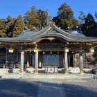 山頂に建立された本宮