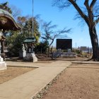 本丸跡にある城山神社