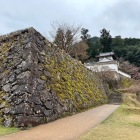 二の丸の石垣、本丸の復興西隅櫓