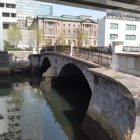 常磐橋（橋の先は日銀本店）