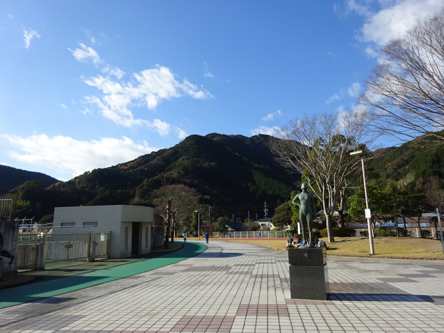安倍城遠景