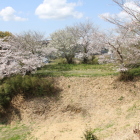 本丸より二の丸を望む
