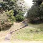 北の丸から松尾山北の登り階段