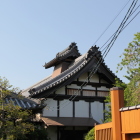 毫攝寺庫裏の屋根