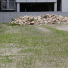 同左北側の出土石垣