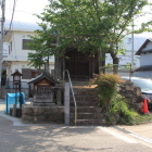 北門跡の愛宕神社、傍は中国道隣接