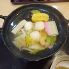 ⑩	具雑煮（真ん中にお餅が3つありました😊）