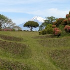 障子堀越しの富士山