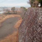 太鼓櫓跡から坤櫓跡方面を望む