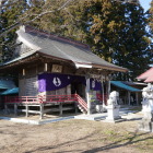 本丸に有る坂元神社