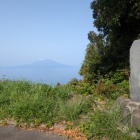 桜島が見える