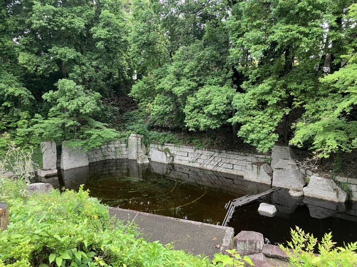 古河歴史博物館　土塁らしきもの
