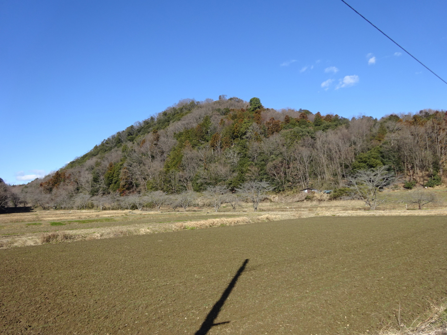 高見城遠景