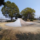 鳴海城跡公園全景