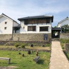 吉田家裏の船着き場石垣造り