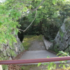 本丸北側の埋門虎口南より