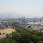 天守閣廻縁より南方向