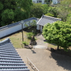 展望階からの眺め南門辺り