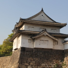 千貫櫓を大土橋より
