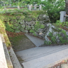 本丸北側の埋門虎口東より