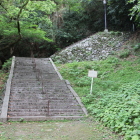 西三の丸御門への登り石段