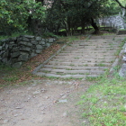 西三の丸虎口下より