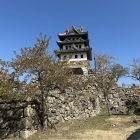 天守台、模擬天守