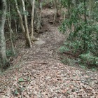 主要部手前の堀切