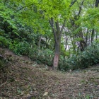 三の丸の堀切