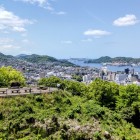 ③	風頭山公園の展望台からの眺め