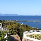 ④	本丸より長崎市方向を眺める