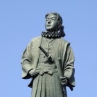 ⑥	天草四郎像（鬼池港）