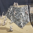 ⑧	原城攻防戦の様子（有馬キリシタン遺産記念館より）