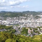 ⑤	稲佐山から北東方向を眺める