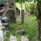 ⑤十兵衛屋敷跡石碑