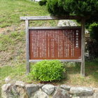 ②白馬の半左衛門案内板
