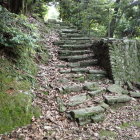 ③高積神社上ノ宮への石段