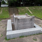 井戸風の水飲み場
